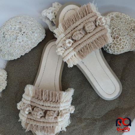 فروشنده دمپایی مکرومه با بهترین کیفیت 