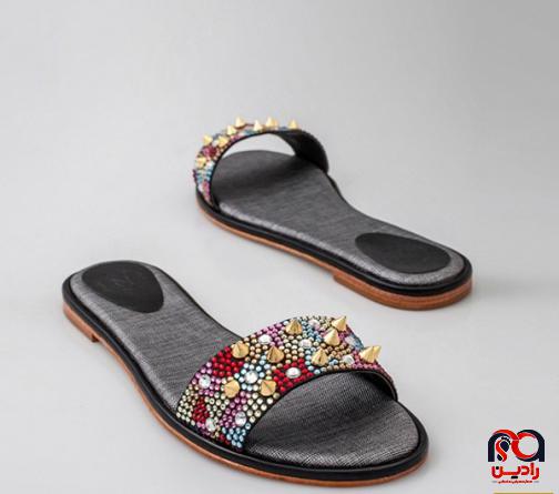 قیمت باورنکردنی دمپایی روفرشی دخترانه مجلسی صادراتی