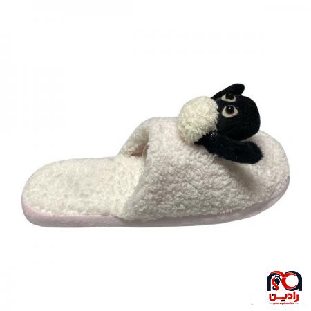 پخش مستقیم دمپایی روفرشی سفید زنانه به سراسر کشور 