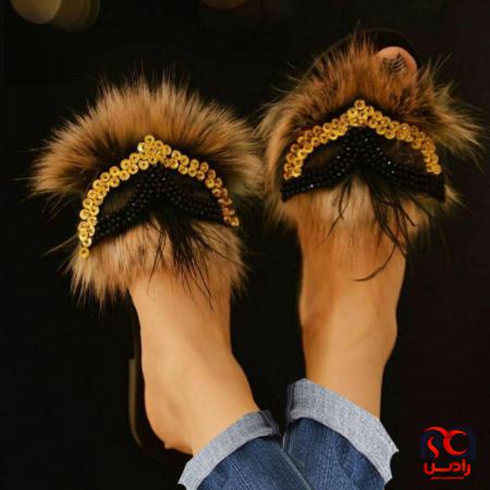 مرکز سفارش دمپایی روفرشی خزدار دخترانه 