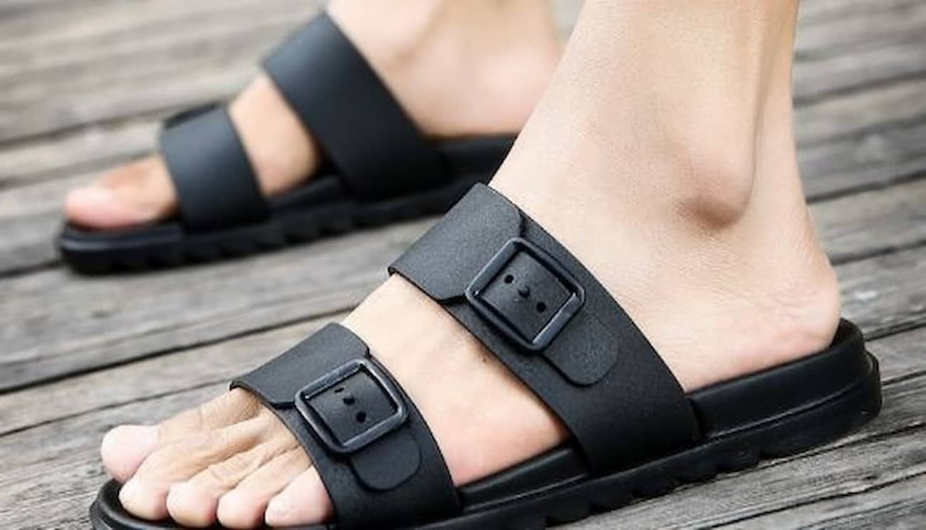 صندل مردانه چرم